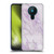 Nature Magick Marble Metallics Purple Soft Gel Case for Nokia 5.3