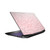 Nature Magick Rose Gold Marble Glitter Pink Sparkle 2 Vinyl Sticker Skin Decal Cover for HP Pavilion 15.6" 15-dk0047TX