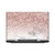 Nature Magick Rose Gold Marble Glitter Sparkling Rose Gold Vinyl Sticker Skin Decal Cover for HP Pavilion 15.6" 15-dk0047TX