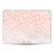 Nature Magick Rose Gold Marble Glitter Rose Gold Sparkle Vinyl Sticker Skin Decal Cover for Apple MacBook Pro 16" A2485