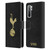 Tottenham Hotspur F.C. Badge Black And Gold Leather Book Wallet Case Cover For Huawei Nova 7 SE/P40 Lite 5G