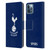 Tottenham Hotspur F.C. Badge Cockerel Leather Book Wallet Case Cover For Apple iPhone 12 / iPhone 12 Pro