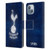Tottenham Hotspur F.C. Badge Distressed Leather Book Wallet Case Cover For Apple iPhone 14