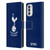Tottenham Hotspur F.C. Badge Cockerel Leather Book Wallet Case Cover For Motorola Moto G52