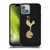 Tottenham Hotspur F.C. Badge Black And Gold Soft Gel Case for Apple iPhone 14