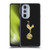 Tottenham Hotspur F.C. Badge Black And Gold Soft Gel Case for Motorola Edge X30