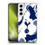 Tottenham Hotspur F.C. Badge Blue And White Marble Soft Gel Case for Samsung Galaxy S22 5G
