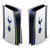 Tottenham Hotspur F.C. Logo Art 2022/23 Home Kit Vinyl Sticker Skin Decal Cover for Sony PS5 Disc Edition Console
