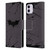 The Dark Knight Rises Logo Black Leather Book Wallet Case Cover For Apple iPhone 11