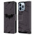 The Dark Knight Rises Logo Black Leather Book Wallet Case Cover For Apple iPhone 13 Pro