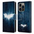 The Dark Knight Rises Logo Grunge Leather Book Wallet Case Cover For Apple iPhone 14 Pro
