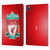 Liverpool Football Club Crest 2 Red Pixel 1 Leather Book Wallet Case Cover For Apple iPad Pro 11 2020 / 2021 / 2022