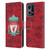 Liverpool Football Club Digital Camouflage Home Red Crest Leather Book Wallet Case Cover For OPPO Reno8 4G