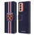 West Ham United FC Crest Stripes Leather Book Wallet Case Cover For Samsung Galaxy M13 (2022)