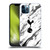 Tottenham Hotspur F.C. Badge Black And White Marble Soft Gel Case for Apple iPhone 12 / iPhone 12 Pro