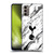 Tottenham Hotspur F.C. Badge Black And White Marble Soft Gel Case for Motorola Moto G60 / Moto G40 Fusion