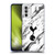Tottenham Hotspur F.C. Badge Black And White Marble Soft Gel Case for Motorola Moto G52