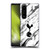 Tottenham Hotspur F.C. Badge Black And White Marble Soft Gel Case for Sony Xperia 1 III