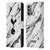 Tottenham Hotspur F.C. Badge Black And White Marble Leather Book Wallet Case Cover For Motorola Moto G60 / Moto G40 Fusion