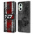 EA Bioware Mass Effect Graphics N7 Logo Distressed Leather Book Wallet Case Cover For OPPO Reno8 Lite