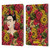 Frida Kahlo Red Florals Portrait Pattern Leather Book Wallet Case Cover For Apple iPad Pro 11 2020 / 2021 / 2022