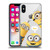 Despicable Me Funny Minions Banana Soft Gel Case for Apple iPhone X / iPhone XS