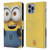 Despicable Me Full Face Minions Bob Leather Book Wallet Case Cover For Apple iPhone 14