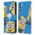 Despicable Me Funny Minions Banana Leather Book Wallet Case Cover For Motorola Edge S30 / Moto G200 5G
