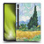 The National Gallery Art A Wheatfield With Cypresses Soft Gel Case for Samsung Galaxy Tab S8 Plus