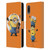 Despicable Me Minions Stuart Leather Book Wallet Case Cover For Samsung Galaxy A02/M02 (2021)