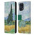 The National Gallery Art A Wheatfield With Cypresses Leather Book Wallet Case Cover For OPPO Find X5