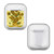 The National Gallery Art Sunflowers Clear Hard Crystal Cover Case for Apple AirPods 1 1st Gen / 2 2nd Gen Charging Case