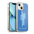 Billie Eilish Key Art Blohsh Blue Soft Gel Case for Apple iPhone 13
