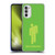 Billie Eilish Key Art Blohsh Green Soft Gel Case for Motorola Moto G52