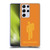 Billie Eilish Key Art Blohsh Orange Soft Gel Case for Samsung Galaxy S21 Ultra 5G