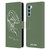 Billie Eilish Happier Than Ever Album Stencil Green Leather Book Wallet Case Cover For Motorola Edge S30 / Moto G200 5G