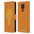 Billie Eilish Key Art Blohsh Orange Leather Book Wallet Case Cover For Motorola Moto E7 Plus