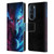 Jonas "JoJoesArt" Jödicke Wildlife Wolf Galaxy Leather Book Wallet Case Cover For Motorola Edge 30