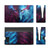 Jonas "JoJoesArt" Jödicke Art Mix Wolf Galaxy Vinyl Sticker Skin Decal Cover for Nintendo Switch Bundle