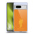Billie Eilish Key Art Blohsh Orange Soft Gel Case for Google Pixel 7