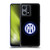 Fc Internazionale Milano Badge Logo On Black Soft Gel Case for OPPO Reno8 4G