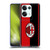 AC Milan Crest Red And Black Soft Gel Case for OPPO Reno8 Pro