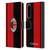 AC Milan Crest Red And Black Leather Book Wallet Case Cover For Sony Xperia 1 IV