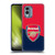 Arsenal FC Crest 2 Red & Blue Logo Soft Gel Case for Nokia X30