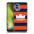 Edinburgh Rugby Graphics Stripes Soft Gel Case for Nokia X30