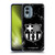 FC Barcelona Crest Patterns Black Marble Soft Gel Case for Nokia X30