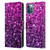 PLdesign Glitter Sparkles Purple Pink Leather Book Wallet Case Cover For Apple iPhone 12 / iPhone 12 Pro
