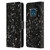 PLdesign Glitter Sparkles Black And White Leather Book Wallet Case Cover For Nokia XR20