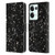 PLdesign Glitter Sparkles Black And White Leather Book Wallet Case Cover For OPPO Reno8 Pro