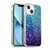 PLdesign Glitter Sparkles Aqua Blue Soft Gel Case for Apple iPhone 13